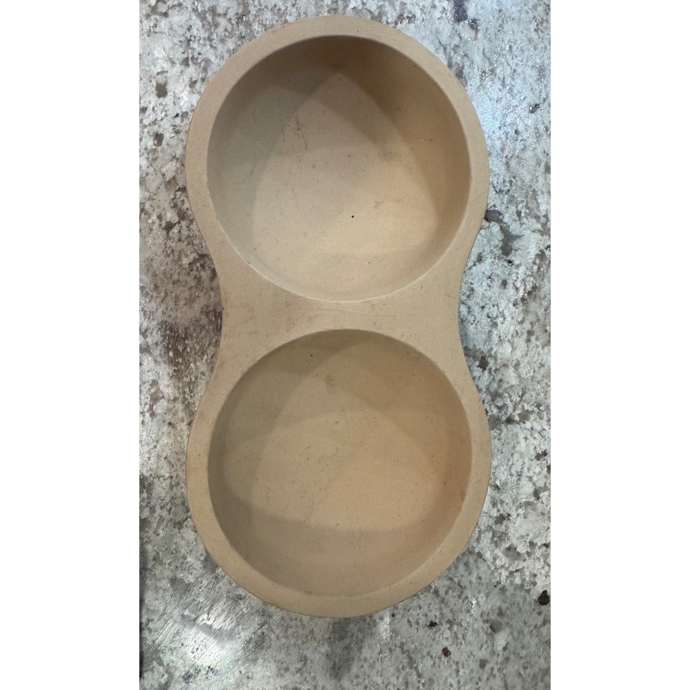 Pampered Chef Family Heritage Collection Double Loaf Pan Stoneware 5142 USA